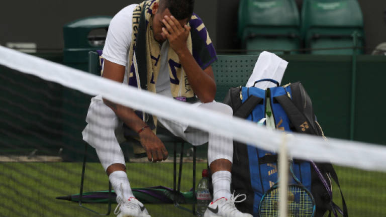 I knew I wasn't fit enough, says Kyrgios after Wimbledon woe