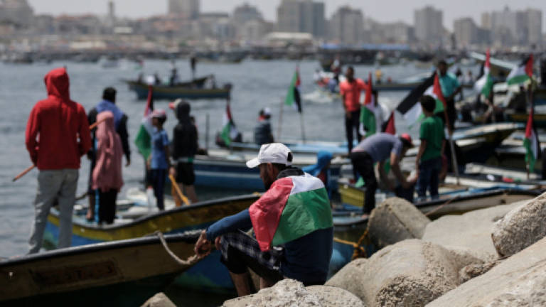 Israel seizes control of boat in Gaza blockade protest