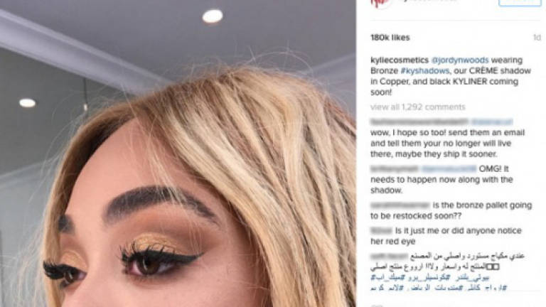 Kylie Jenner has eyeliner in her sights