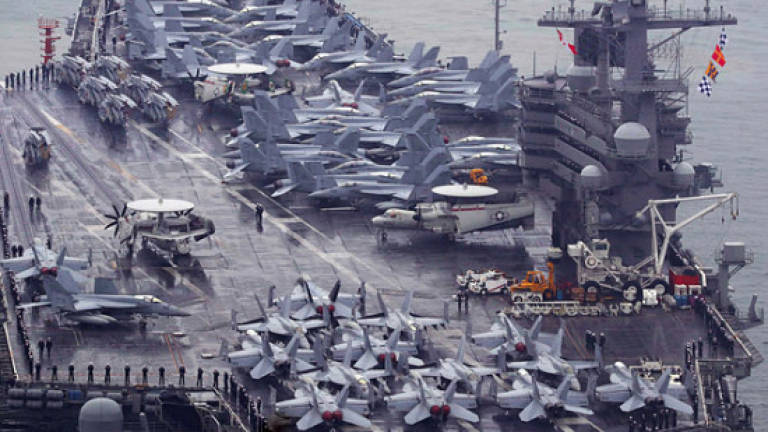 US, S. Korea begin major navy drill