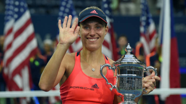 Kerber on top of the world with US Open triumph