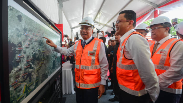 MRT SSP line marks the nation's will: Najib