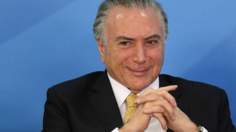Brazil's Temer lashes out at corruption allegations