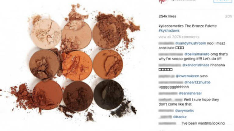 Kylie Jenner unveils her first eyeshadow palette Kylie Jenner unveils her first eyeshadow palette