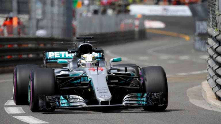 Hamilton faster than ever in first Monaco practice