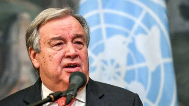 UN chief appeals for end to fighting in south Syria