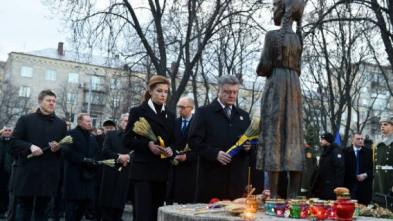 Ukraine remembers millions of victims of Stalin-era famine