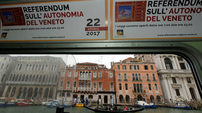 Italy regions vote on autonomy bid