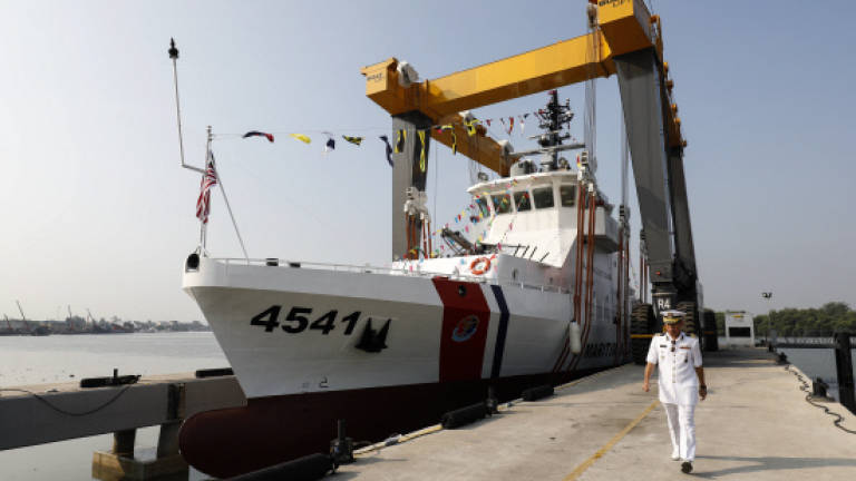 Najib launches MMEA's New Generation Patrol Craft vessel