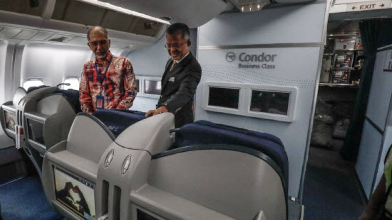 Direct flight between Malaysia and Germany on Condor Airlines