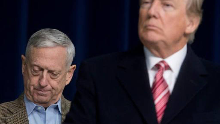 Mattis warns of 'growing threats' from Russia, China