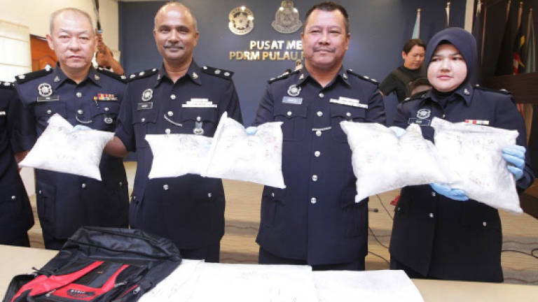 Police arrest two men, seize RM400k worth of syabu