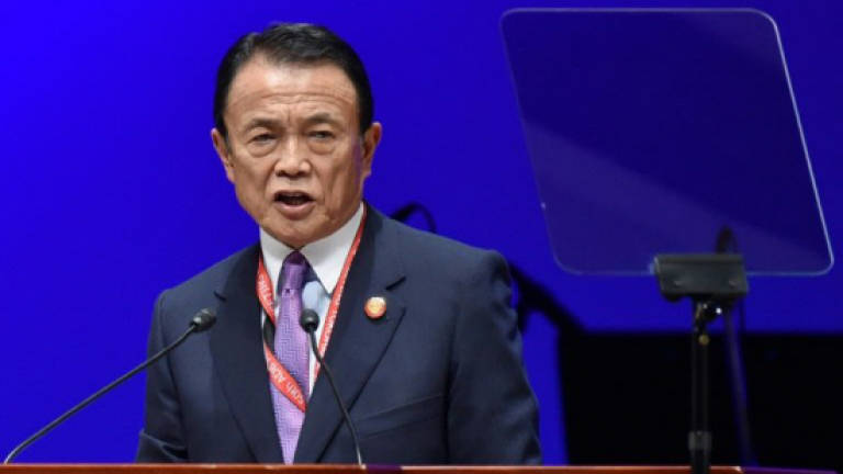 Japan deputy PM Aso in hot water over Hitler remarks