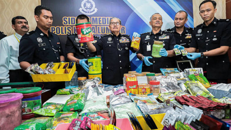 KL police have their biggest drug bust of the year