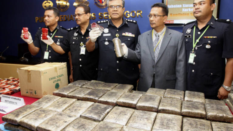 PDRM makes combined drug seizure worth over RM500,000 in two separate operations