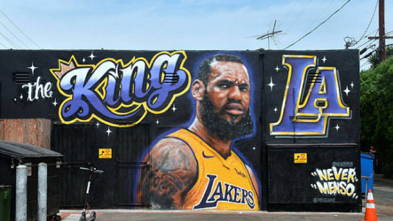 LeBron signs Lakers NBA deal for four years at US$154 million