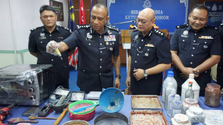 RM1.4m worth of drugs seized from hut in temple compound