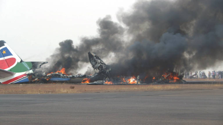 Lucky escape for S. Sudan plane crash survivors