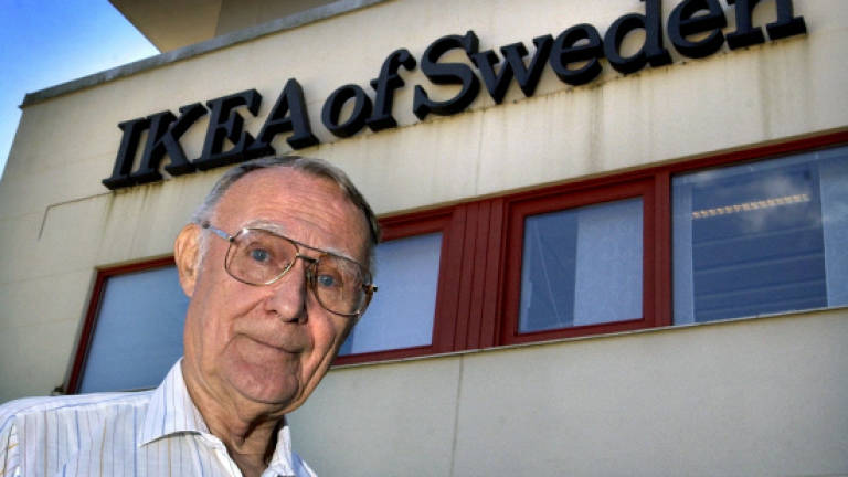 Ikea founder Kamprad dies at 91