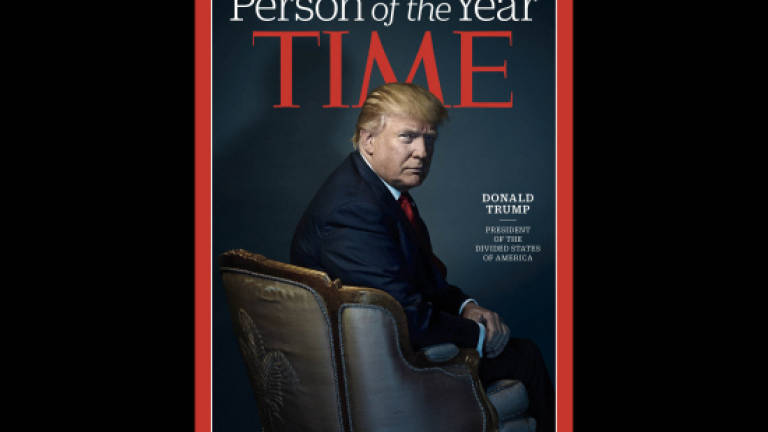 Trump says he turned down Time's 'Person of the Year'