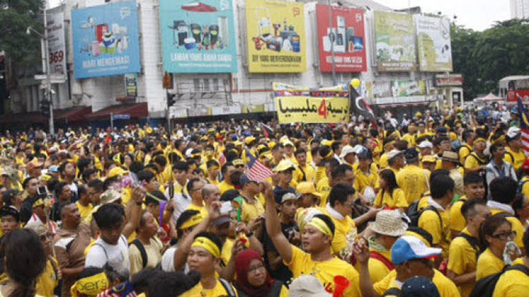 Bersih 4: Participants say they are not afraid