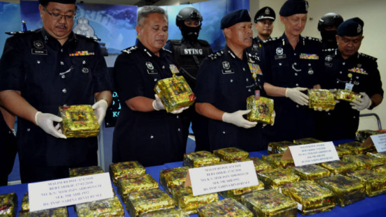 Malacca police seize syabu worth RM3.7m in tea bags, arrest eight