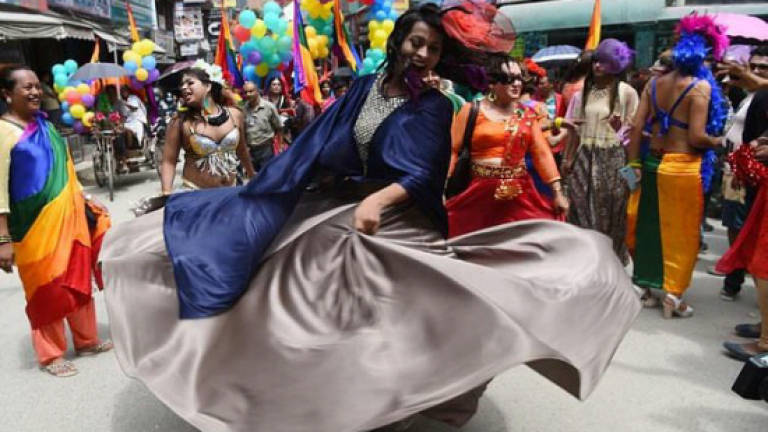 Nepal hosts gay pride parade demanding equal rights