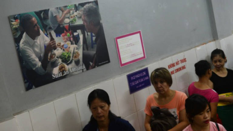 Obama's Vietnam noodle visit sparks feeding frenzy