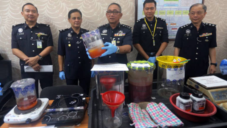 Temple converted into meth lab in Ipoh