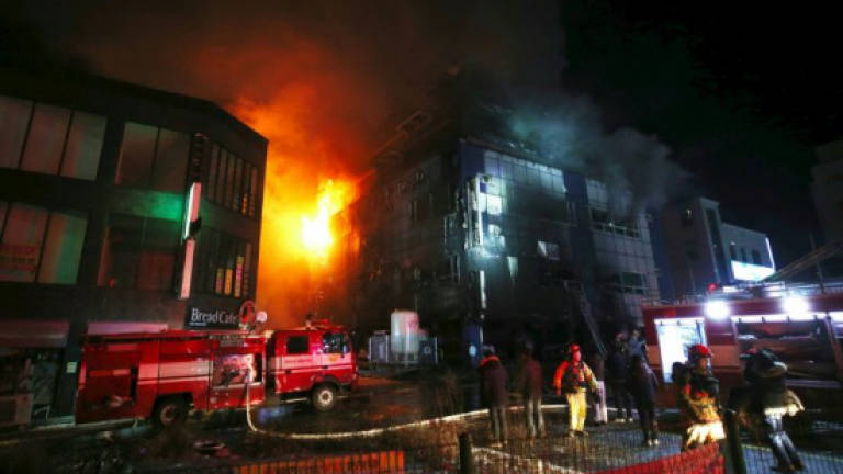 S. Korea blaze evokes Grenfell Tower fire