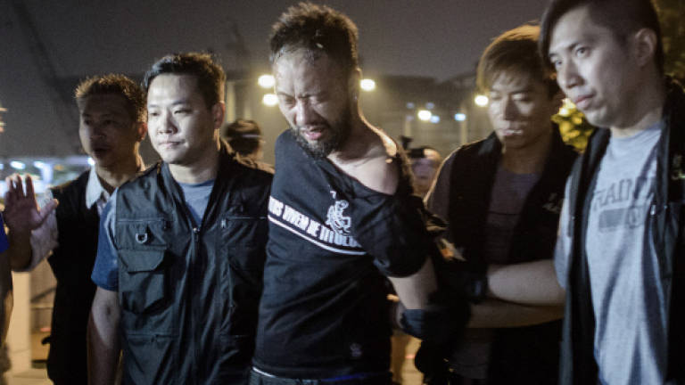 HK police brutality video sparks outrage