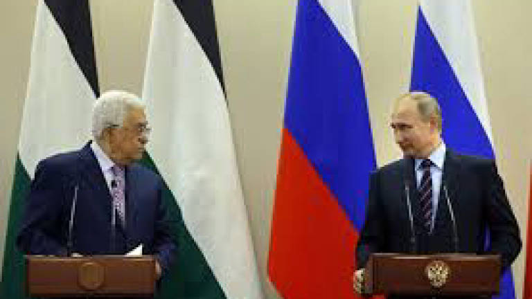 Palestinian leader seeks Russia's backing over Jerusalem