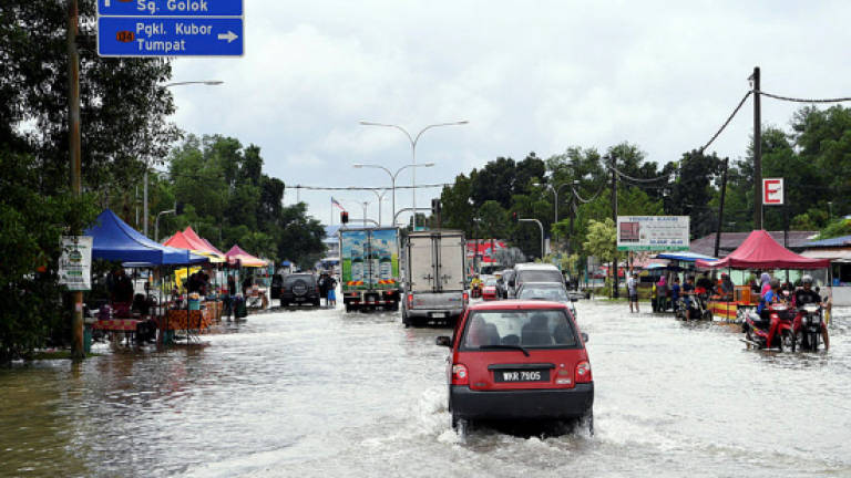 Kelantan has fewer flood victims this afternoon