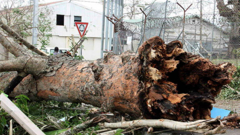 Trail of damage as Cyclone Donna skirts Vanuatu
