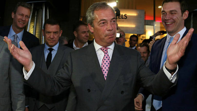Brexit backer Farage backtracks after mooting second EU referendum