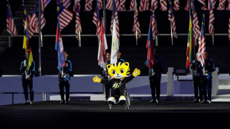 Glorious ceremony kicks off 9th Asean Para Games