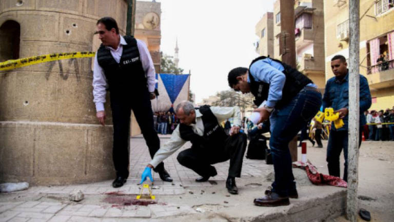 Gunman kills 9 in attack on Egypt church