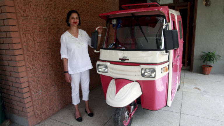 Pakistan gets first women-only auto-rickshaw to beat male pests