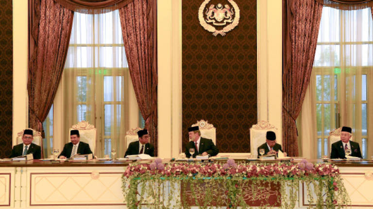 Agong attends 235th meeting of conference of rulers