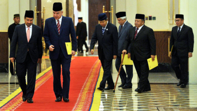 Sultan of Perak chairs 245th Conference of Rulers meeting