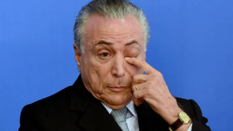 Brazil's acting president struggles after tough start