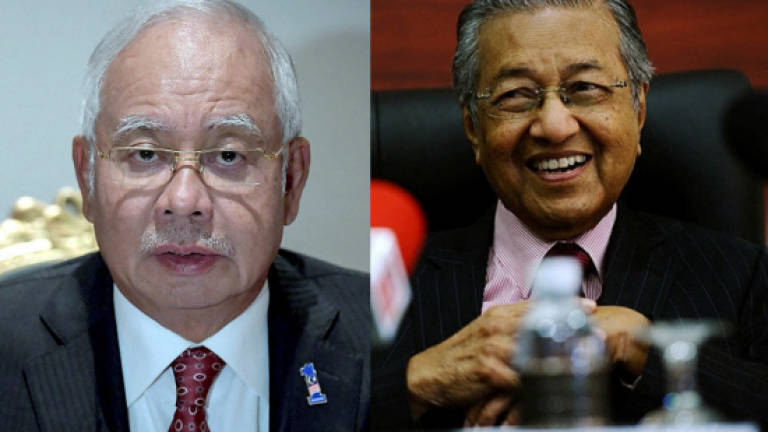 Let's have a debate, Tun M challenges Najib