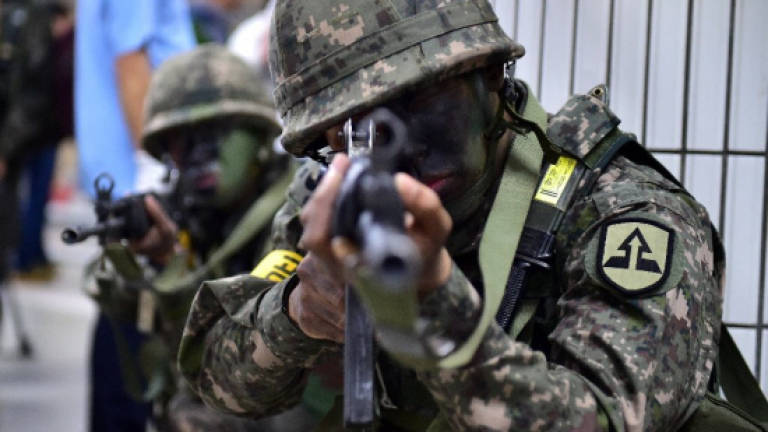 S. Korea-US military drill shadowed by N. Korea threats