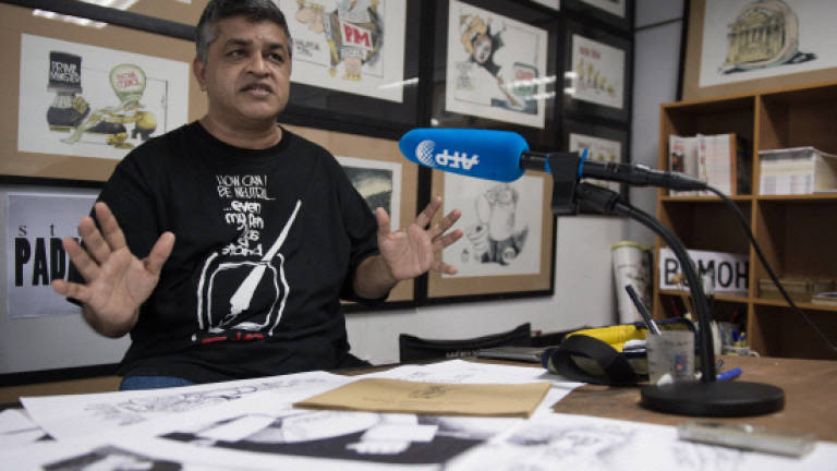 Zunar sends legal demand to police for return of artwork