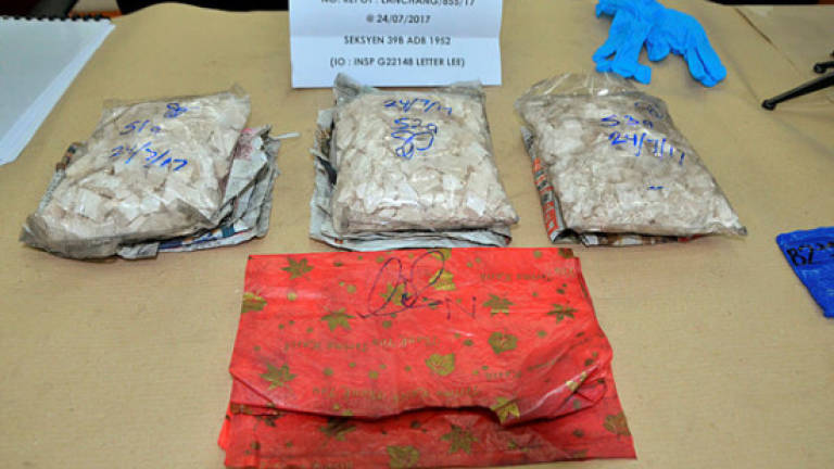 Cops nab four men, seize RM20k worth of drugs