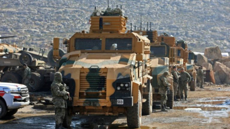 Turkey readies camps in Syria for civilians fleeing assault