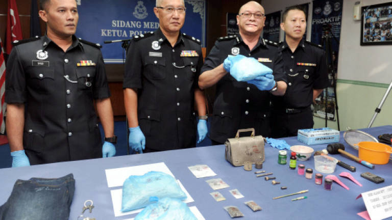 Johor Police seize drugs worth RM350,000