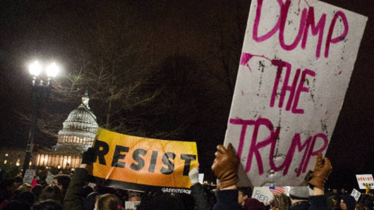 Trump's America: A new realm of unpredictable protests