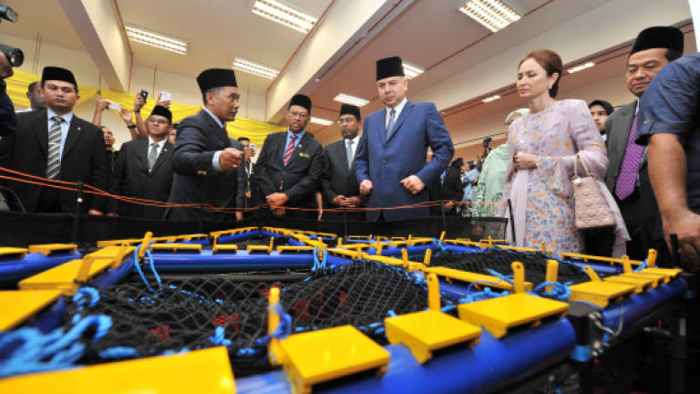 Perak Sultan opens fisheries college in Lumut