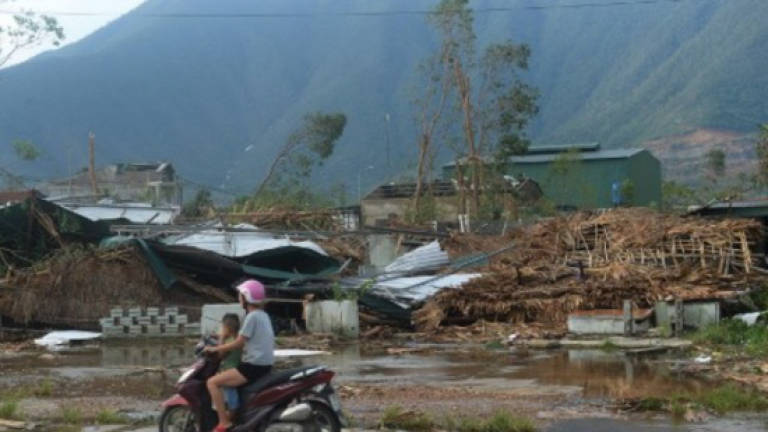 Widespread destruction in central Vietnam after major typhoon